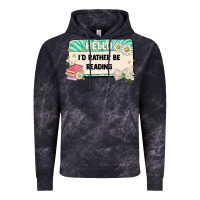 Cloud Black hello id rather be reading Vintage Hoodie - Artiststas