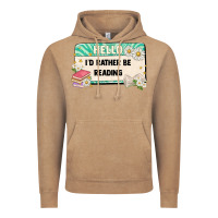 Vintage Coffee hello id rather be reading Vintage Hoodie - Artiststas