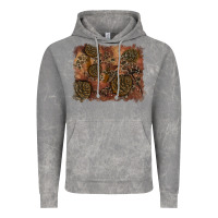 Cloud Rock glitter leopard fall background Vintage Hoodie - RanaPortraitStore