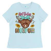 Baby Blue heifer Ladies Tee - MaliasSmallBusiness