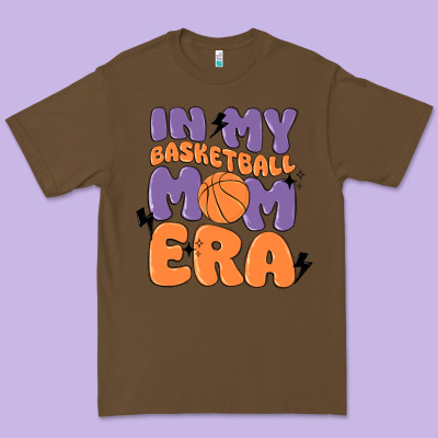 In My Basketball Mom Era Premium Tee Designed By Maliassmallbusiness