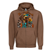 Chestnut the world needs more cowboys Zipper Hoodie - OliviaCreatesArt