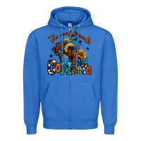 True Royal the world needs more cowboys Zipper Hoodie - OliviaCreatesArt