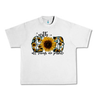 Lunar Rock with god all things are possible sunflower Urban Heavy Tee - Jasminsmagicworld
