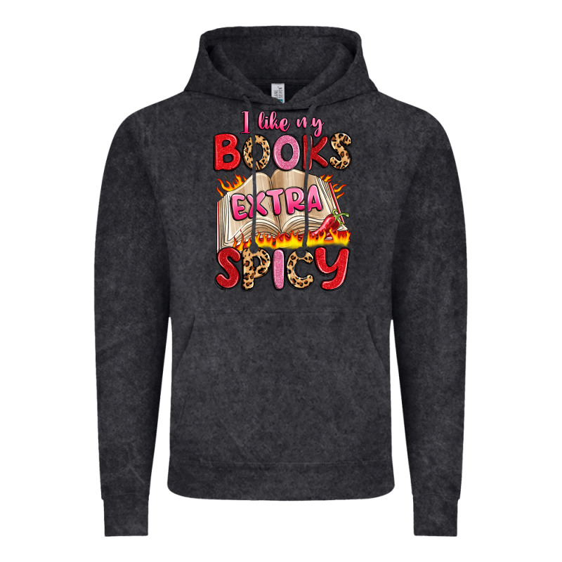 I Like My Books Extra Spicy Vintage Hoodie by Artiststas | Teevron