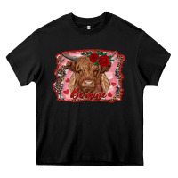 Black be mine highland cow Heavy Core Tee - AdoDesignShop