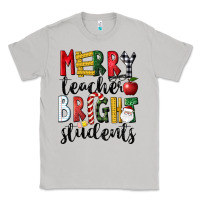 Moon Dust Merry Teacher Bright Students Christmas Classic Tee - LillyAllenDesigns