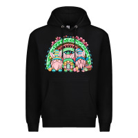 Black Easter gnomes rainbow Premium Hoodie - OliviaCreatesArt