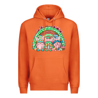 Carrot Easter gnomes rainbow Premium Hoodie - OliviaCreatesArt