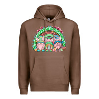Chestnut Easter gnomes rainbow Premium Hoodie - OliviaCreatesArt