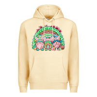 Pina Colada Easter gnomes rainbow Premium Hoodie - OliviaCreatesArt