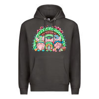 Smoke Easter gnomes rainbow Premium Hoodie - OliviaCreatesArt