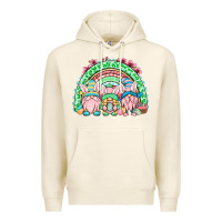 Tofu Easter gnomes rainbow Premium Hoodie - OliviaCreatesArt