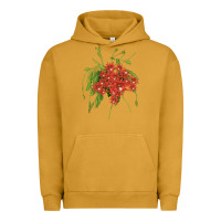 Pigment Peanut Butter Red Orchid Cactus Urban Hoodie - LillyAllenDesigns