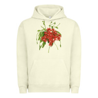 Pigment Pistachio Red Orchid Cactus Urban Hoodie - LillyAllenDesigns