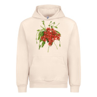 Sandshell Red Orchid Cactus Urban Hoodie - LillyAllenDesigns