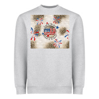 Usa Land Of The Free Because Of The Brave Heavyweight Sweatshirt | Teevron