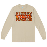 Mushroom kidney cancer warrior Long Sleeve Tee - texasbilliewilder