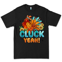 Black cluck yeah Premium Tee - MaliasSmallBusiness