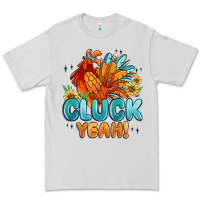 Dove Grey cluck yeah Premium Tee - MaliasSmallBusiness