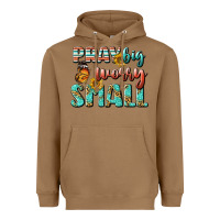 Toasted Coconut pray big worry small Heavyweight Hoodie - BundleAndBundleShop