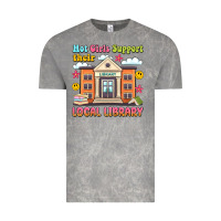 Cloud Rock hot girls support their local library Vintage Tee - Artiststas
