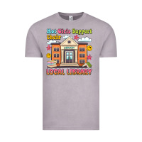 Vintage Zinc hot girls support their local library Vintage Tee - Artiststas