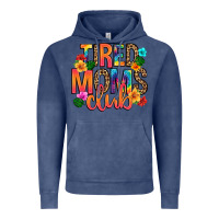 Vintage Denim tired moms club Vintage Hoodie - Artiststas