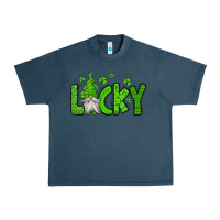 Midnight Navy lucky gnome st patricks day Urban Heavy Tee - Jasminsmagicworld