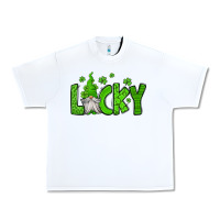 White lucky gnome st patricks day Urban Heavy Tee - Jasminsmagicworld