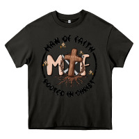 Asphalt man of faith Heavy Core Tee - MaliasSmallBusiness