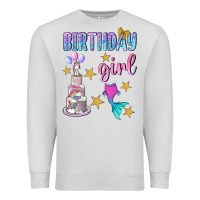 Dove Grey birthday girl Premium Sweatshirt - BundleAndBundleShop