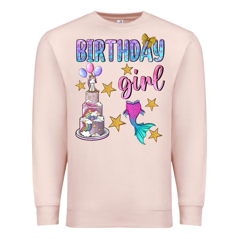 Birthday Girl Premium Sweatshirt by BundleAndBundleShop | Teevron