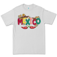 Dove Grey mexico Premium Tee - MaliasSmallBusiness
