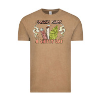 Vintage Coffee smoke away a sh tty day Vintage Tee - Artiststas