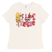 Bone i like you elote mexican valentines day Ladies Tee - MaliasSmallBusiness