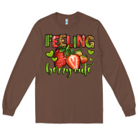 Chestnut feeling berry cute strawberry Long Sleeve Tee - Jasminsmagicworld