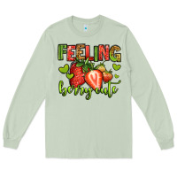 Matcha feeling berry cute strawberry Long Sleeve Tee - Jasminsmagicworld