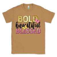 Toasted Coconut bold beautiful blessed Classic Tee - LillyAllenDesigns