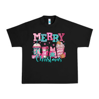 Black merry christmas pink coffee cups Urban Heavy Tee - Jasminsmagicworld