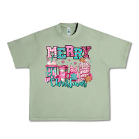 Oil Green merry christmas pink coffee cups Urban Heavy Tee - Jasminsmagicworld