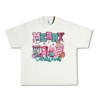 Pistachio merry christmas pink coffee cups Urban Heavy Tee - Jasminsmagicworld