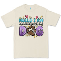 Bone hello i am obsessed with my dog Premium Tee - MaliasSmallBusiness