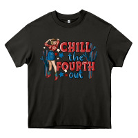 Asphalt chill the fourth out malia Heavy Core Tee - MaliasSmallBusiness