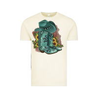 Vintage Arctic Turquoise Cowboy Boots Vintage Tee - JahusDesignShop