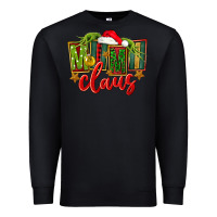Black christmas mimi claus Premium Sweatshirt - FaDigitalArtStudio