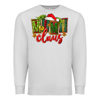 Dove Grey christmas mimi claus Premium Sweatshirt - FaDigitalArtStudio