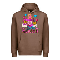 Chestnut hello valentine valentines day coffee mug Premium Hoodie - FaDigitalArtStudio