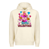 Sandshell hello valentine valentines day coffee mug Premium Hoodie - FaDigitalArtStudio