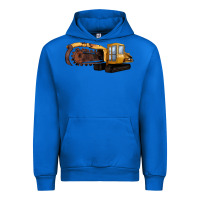Cobalt Thencher Chain Urban Hoodie - LillyAllenDesigns